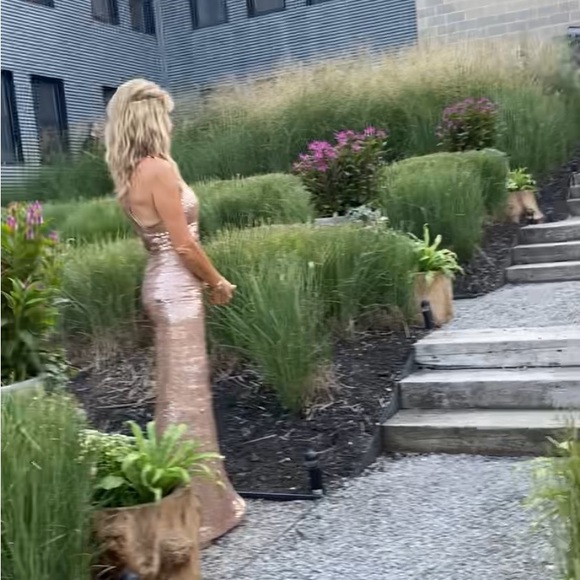 Formal Evening Gown. Kaufman Franco. Original price $8,000. - Picture 3 of 3